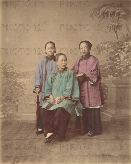 Filles de Shanghai, 1870s.