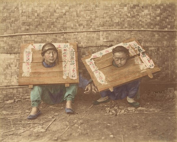 Prisoniers, 1870s.
