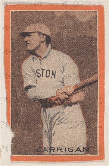 Carrigan, from the Baseball Players set (W500) (Orange Borders), 1910.