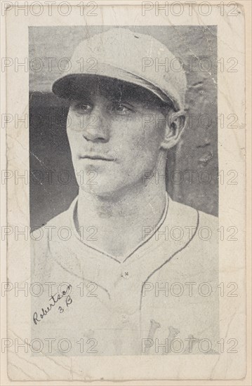 Robertson, 3 B, from Baseball strip cards (W575-2), ca. 1921-22.