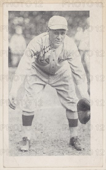 Wally Schang, C. Yanks, from Baseball strip cards (W575-2), ca. 1921-22.