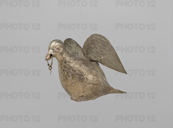 The Attarouthi Treasure - Silver Dove, Byzantine, 500-650.