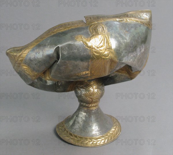 The Attarouthi Treasure - Chalice, Byzantine, 500-650.