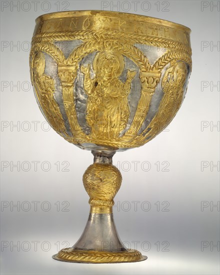 The Attarouthi Treasure - Chalice, Byzantine, 500-650.