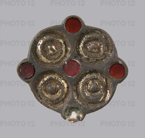 Whorl-Shaped Brooch, Frankish, 6th century.