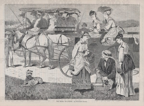 The Picnic Excursion (Appleton's Journal, Vol. I), August 14, 1869.
