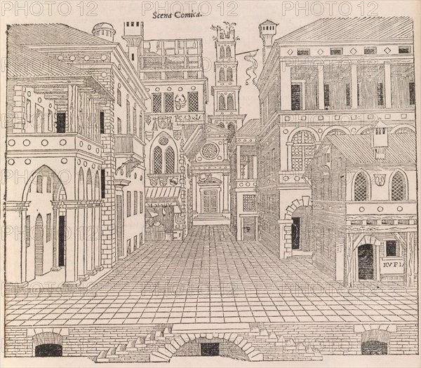 Compendium of Architectural Books by Sebastiano Serlio (Books I-V), 1544, 1545, 1547.