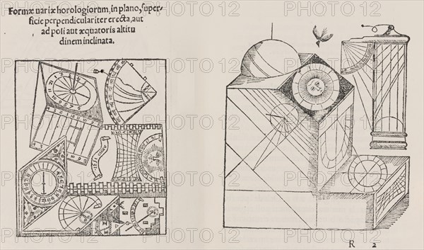 Horologiographia, post priorem aeditionem per Sebast. Munsterum, 1533.
