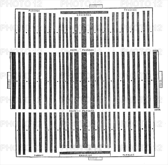 Ground plan of the Pavilion