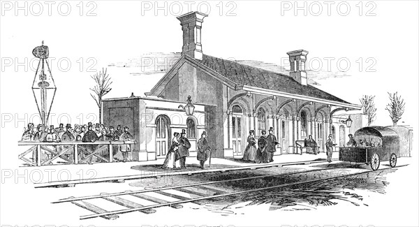 Opening of the Leamington and Warwick Railway - Kenilworth Station