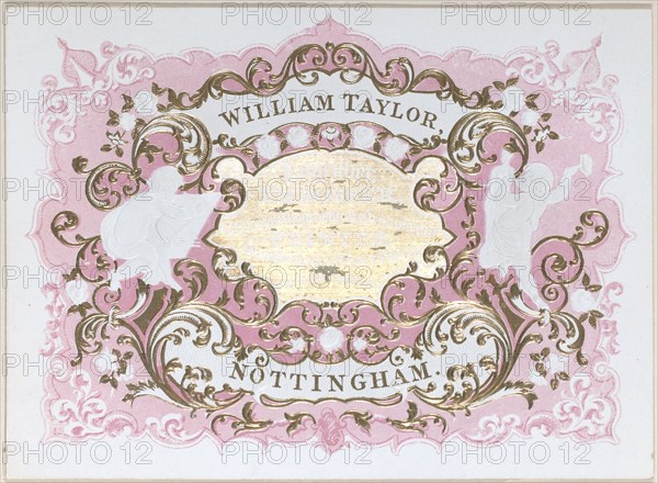 Trade card for William Taylor