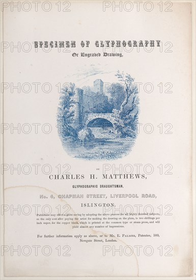 Trade Card for Charles H. Matthews