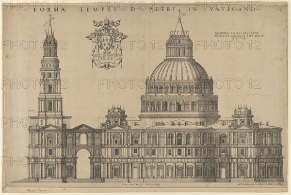 Antonio da Sangallo's project for St Peter's