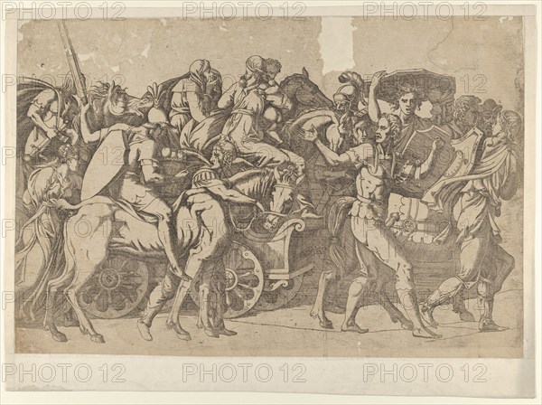 A Roman Army on the March - Troop Convoy