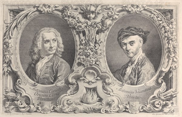 Portraits of Canaletto and Visentini