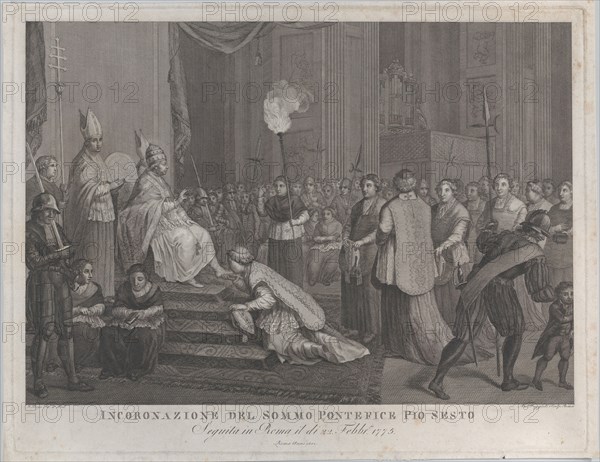 Coronation of Pope Pius VI
