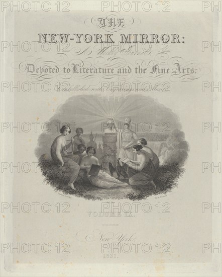 Title Page: The New York Mirror