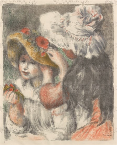 The Hat Pinned with Flowers (Le Chapeau Épinglé)