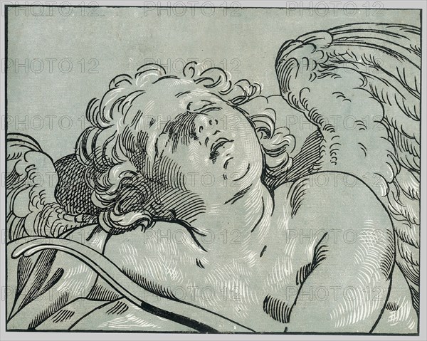 A sleeping cupid