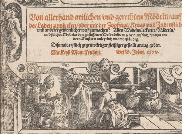 Titlepage of Neu künstlich Modelbuch (page 1r)