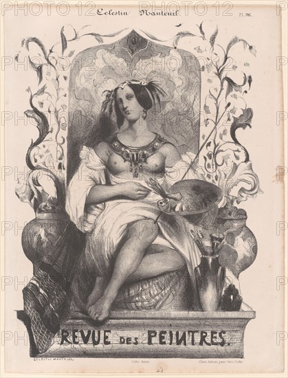 Title Page for the Revue de Peintres