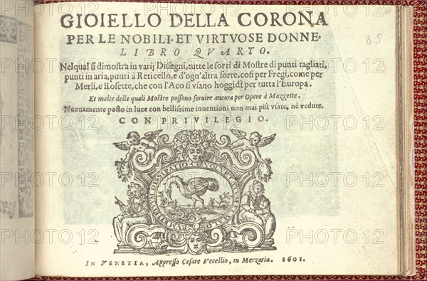 Corona delle Nobili et Virtuose Donne: Libro I-IV