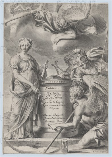 Frontispiece for Vnuiersa Historia Profana