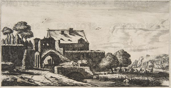 A Water-mill near Saint-Denis