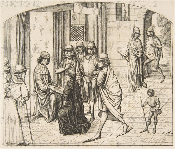 Presentation of Valerius Maximus to King Louis XI