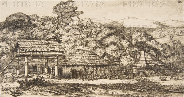 Native Barns and Huts at Akaroa