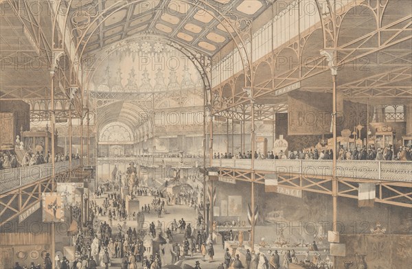 An Interior View of the New York Crystal Palace