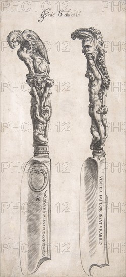 Design for Two Knife Handles