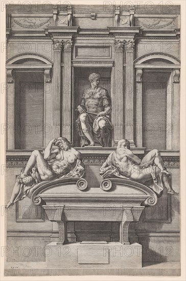 The Tomb of Giuliano de' Medici from The Tombs of the Medici