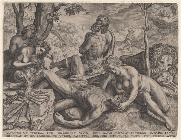 Adam and Eve Lamenting the Death of Abel