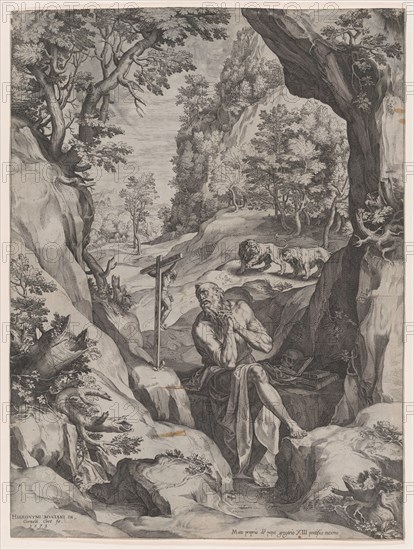 St Jerome Penitent in the Wilderness