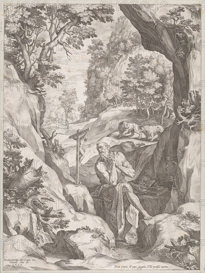 St Jerome Penitent in the Wilderness
