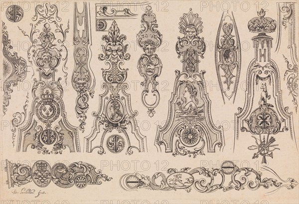 Plate three from Nouveavx Desseins D'Arquebvseries