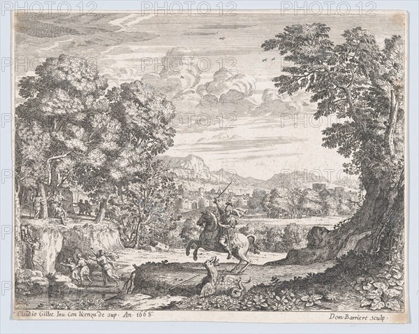 Bellerophon Vanquishing the Chimera