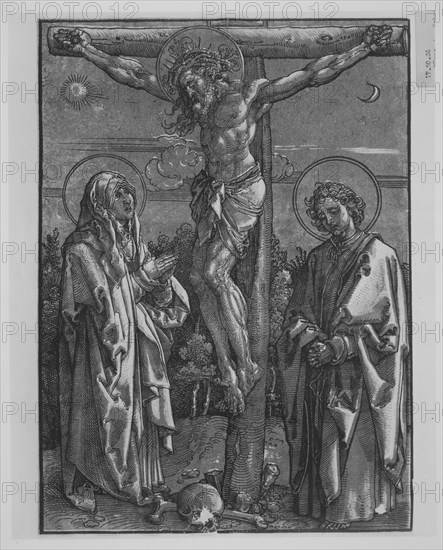 Christ on the Cross with the Virgin and Saint John