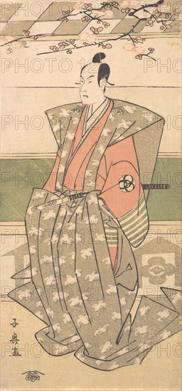 The Actor Bando Mitsugoro II in Ceremonial Robes with Kamishimo