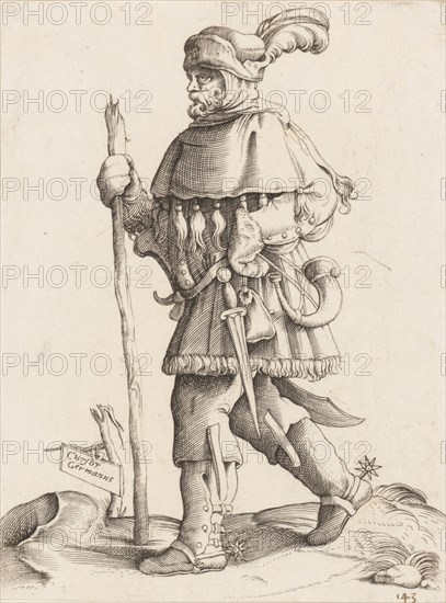 Costume Plate: German Messenger