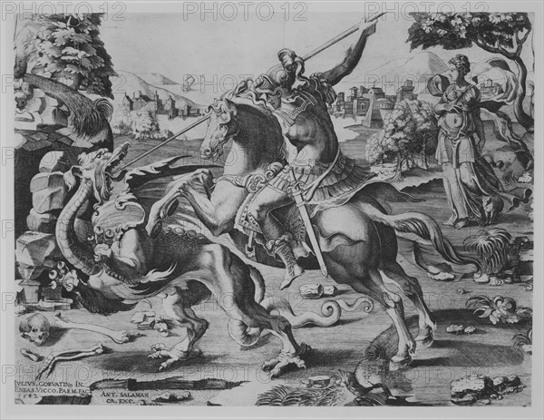 St George Killing the Dragon