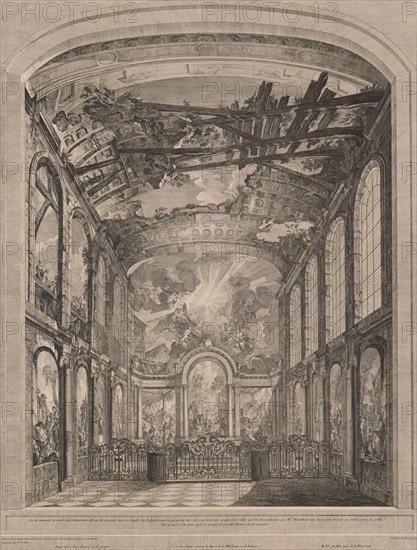 Interior view of the Enfants Trouvés