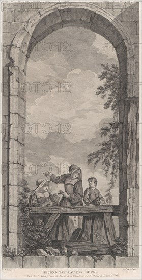 The Chapel of the Enfants-Trouvés in Paris: Religieuses et garçonnets regardant la crèche