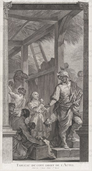 The Chapel of the Enfants-Trouvés in Paris: Le Roi mage Balthazar et sa suite