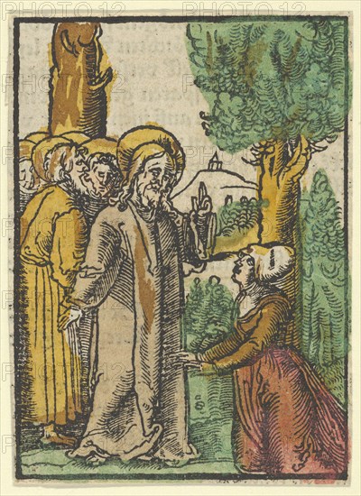 Christ and the Woman Issuing Blood