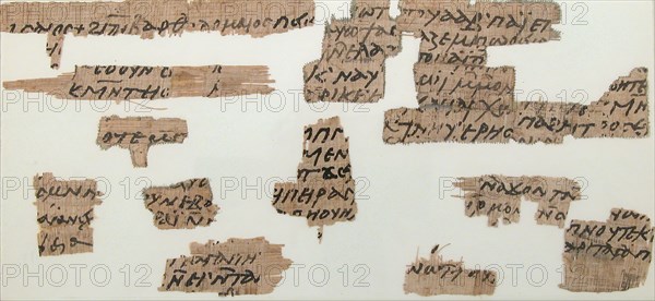 Papyri Fragments of a Letter from Bartholomew to Elisasius