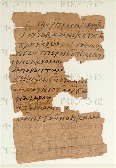 Papyrus Fragment of a Letter from David