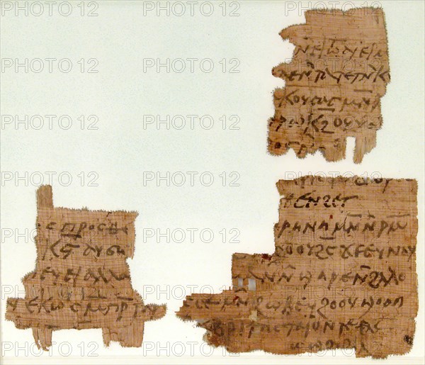 Papyrus Fragments of a Letter