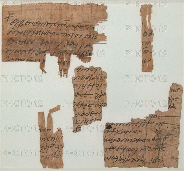 Papyrus Fragments of a Letter